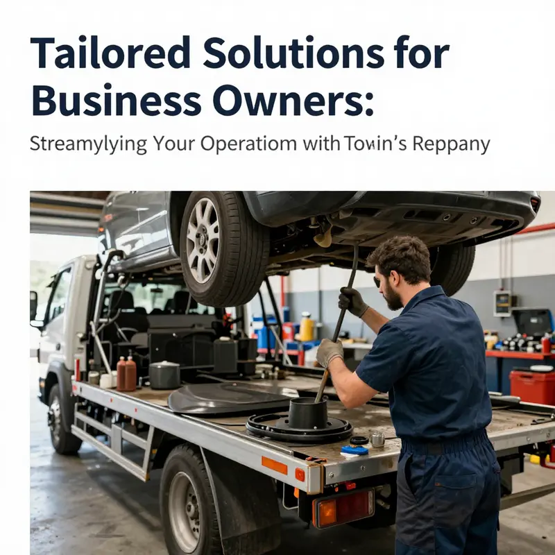 A diverse range of vehicles and services available at Houston Towing & Transportation.