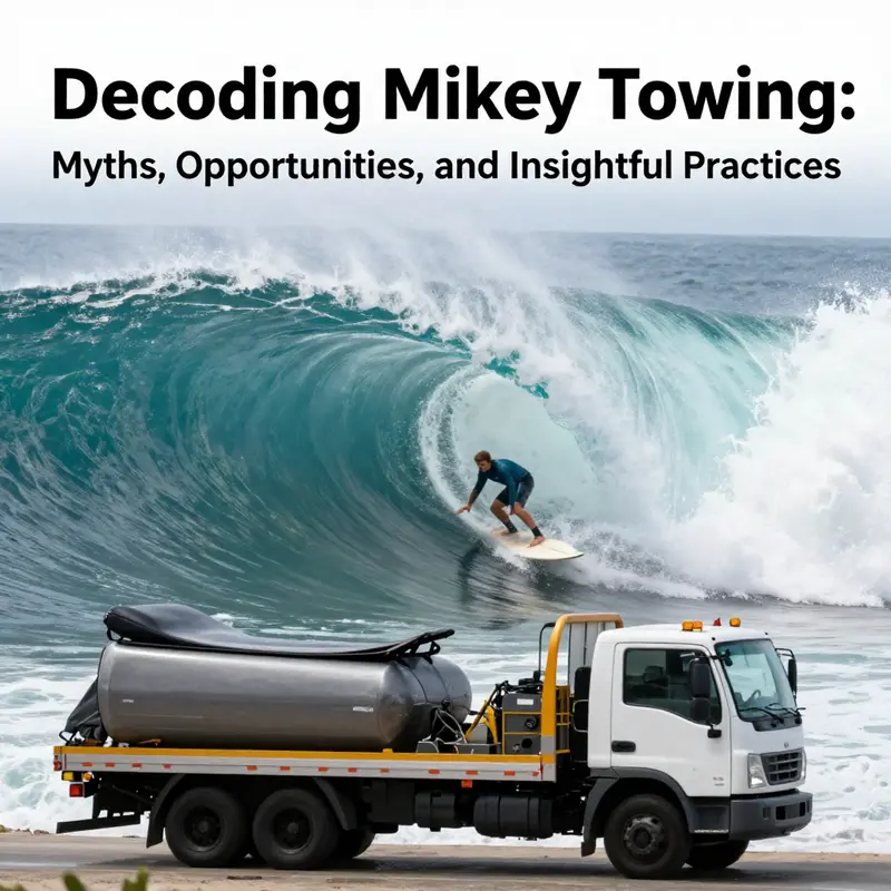Exploring the dynamic confusion between Mikey Towing and Mikey February, a prominent surfer.