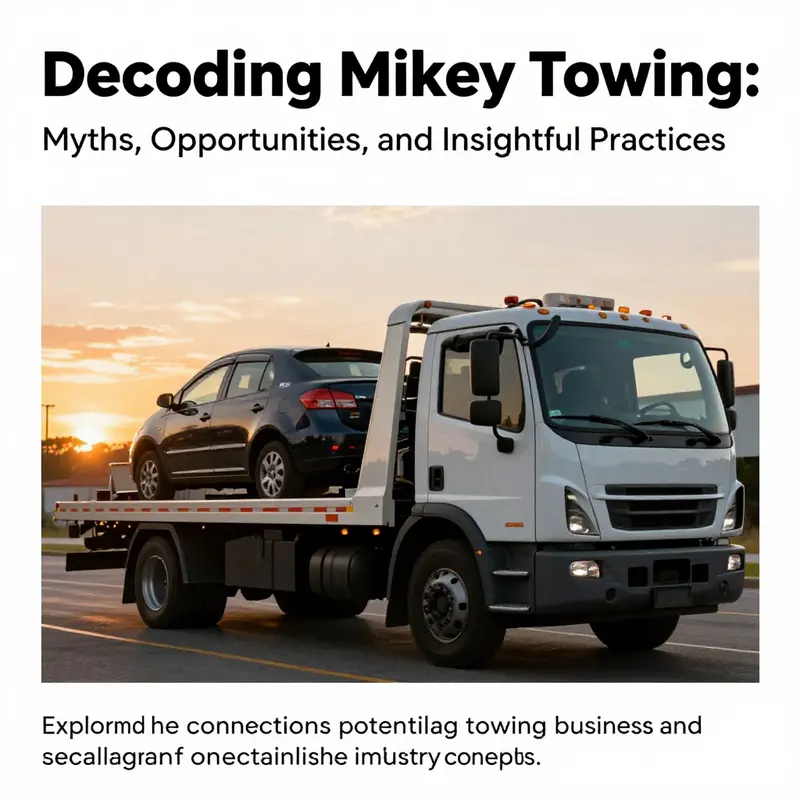 A dramatic sunset scene with a tow truck, signifying the importance of towing services.