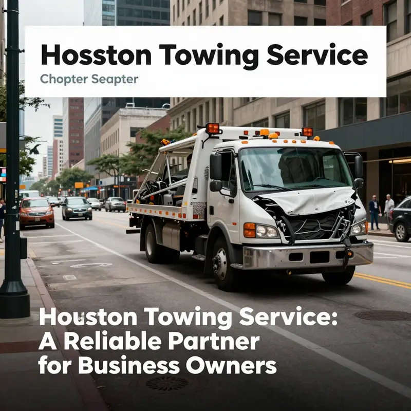 A tow truck positioned to assist a stranded vehicle, illustrating the accessible nature of Houston Towing Services.