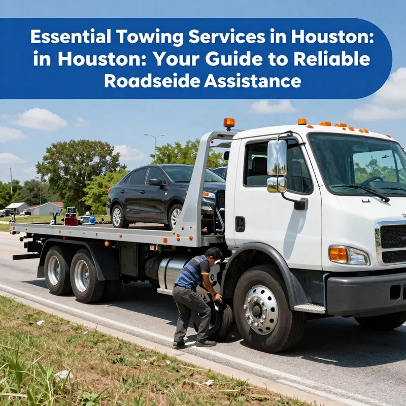 A variety of reliable towing trucks ready to assist in Houston.