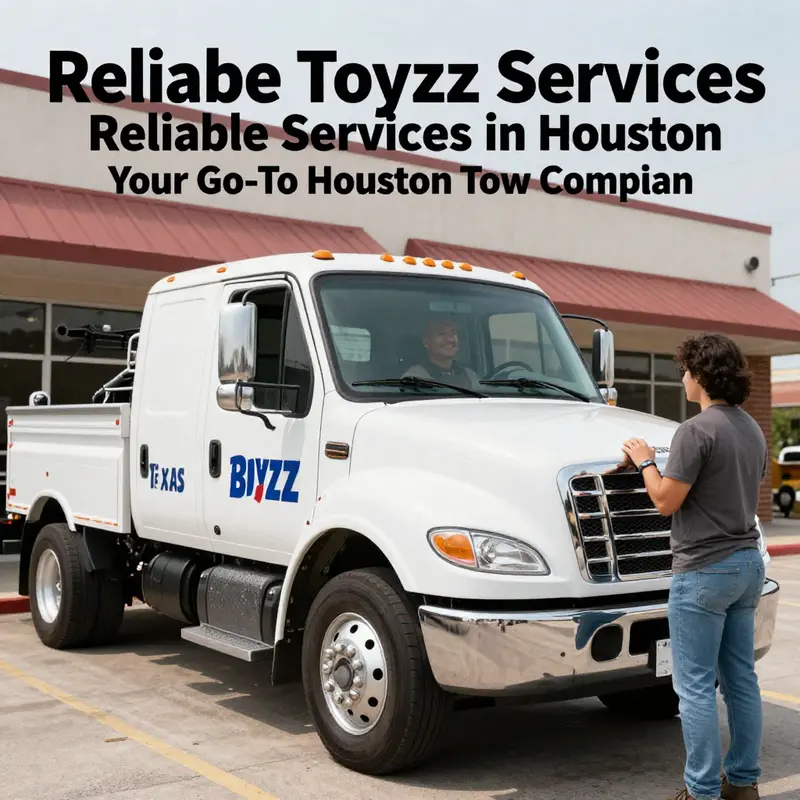 EJ Towing and Recovery in action on the busy streets of Houston.