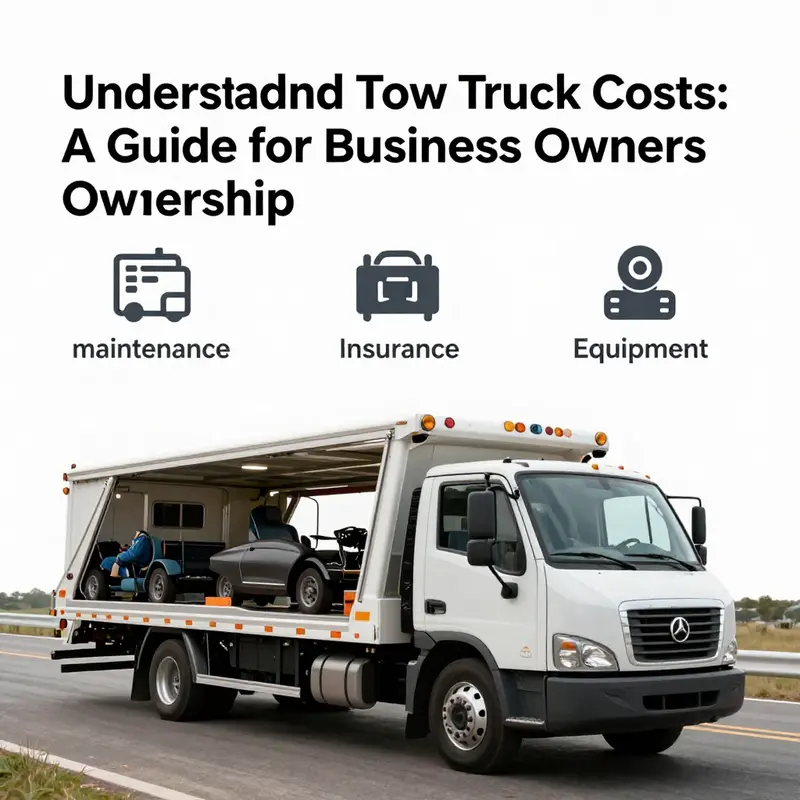 A sleek rotator tow truck on the road, representing various new towing solutions available to business owners.