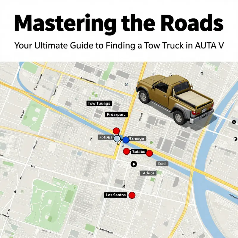 Navigating the contract process to access a Tow Truck in GTA V.