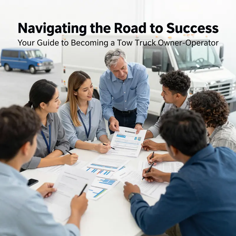 Important documents needed for licensing and legal requirements for tow truck owner-operators.