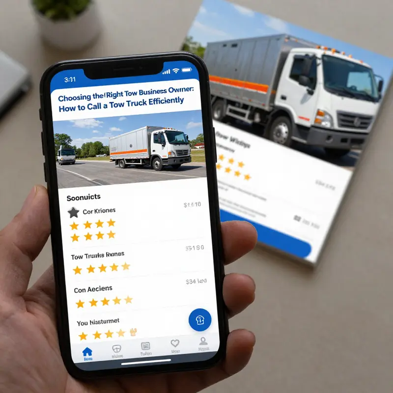 A vehicle parked safely on the roadside, highlighting the importance of safety before calling for a tow.