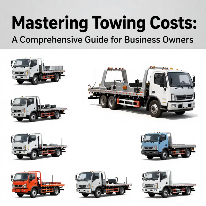 A visual breakdown of small to medium duty towing truck prices and specifications.
