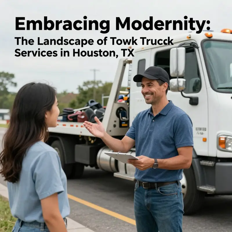 Modern tow trucks utilizing advanced technology for efficient service delivery.