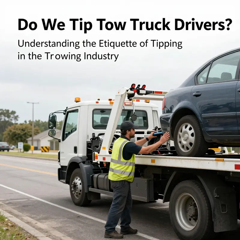 A tow truck driver provides essential support to a stranded driver, highlighting the professional nature of the service.