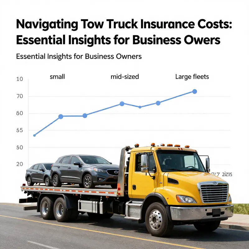 An overview of the primary factors impacting tow truck insurance costs.