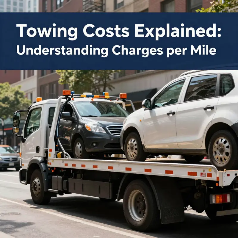 Several elements influence the cost of towing per mile, including vehicle type and urban versus rural settings.