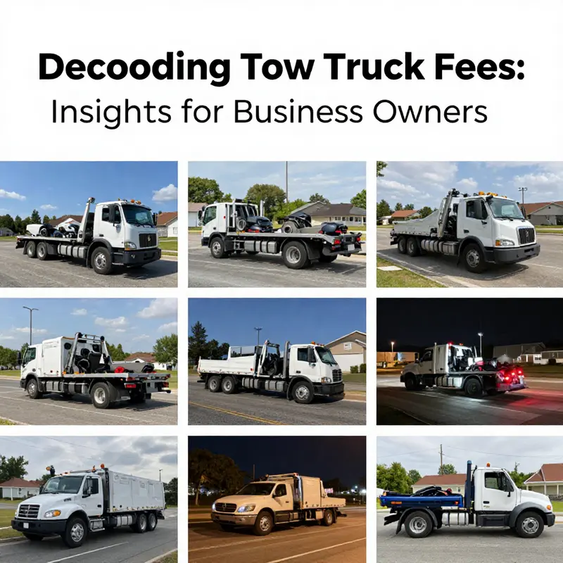 A visual representation of how distance impacts tow truck fees.