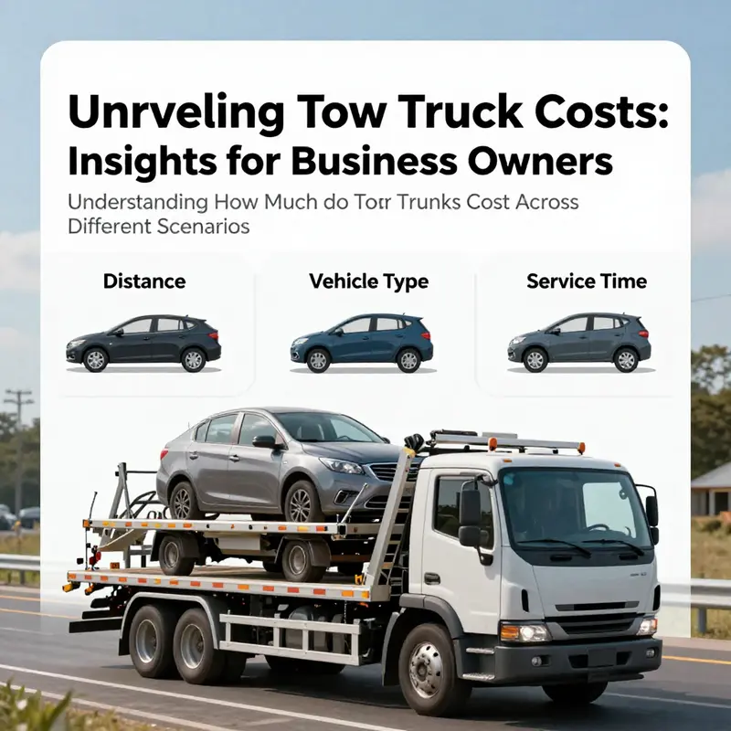 A tow truck in action, illustrating service costs associated with towing operations.