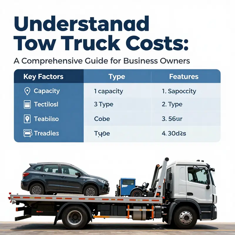 A variety of tow trucks, illustrating the diverse options available in the market.