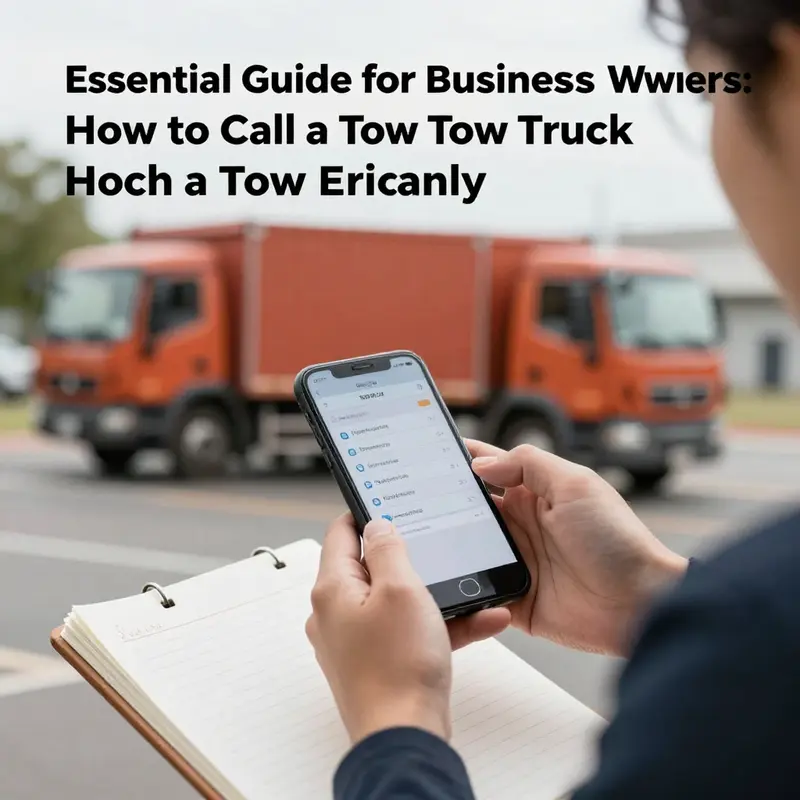 A vehicle parked safely on the roadside, highlighting the importance of safety before calling for a tow.