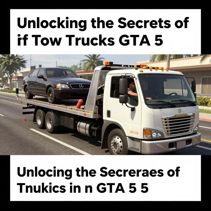 Discover the FIB lot, a reliable source for finding a tow truck in GTA 5.