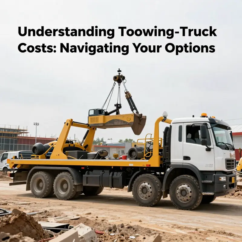 Light-duty towing trucks are essential for standard vehicle recovery, shown here in an urban setting.