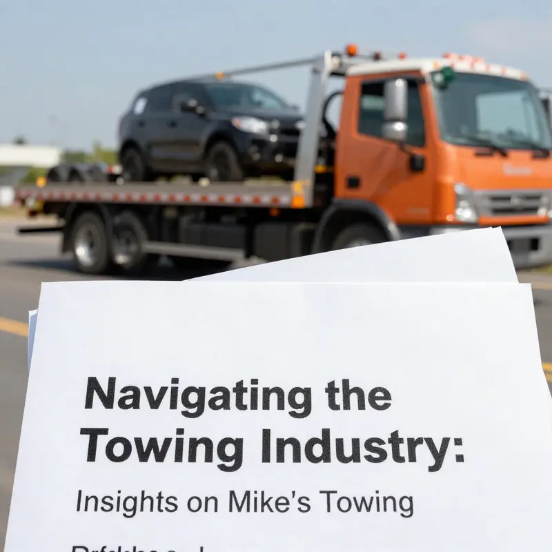 Understanding legal documents related to towing services.