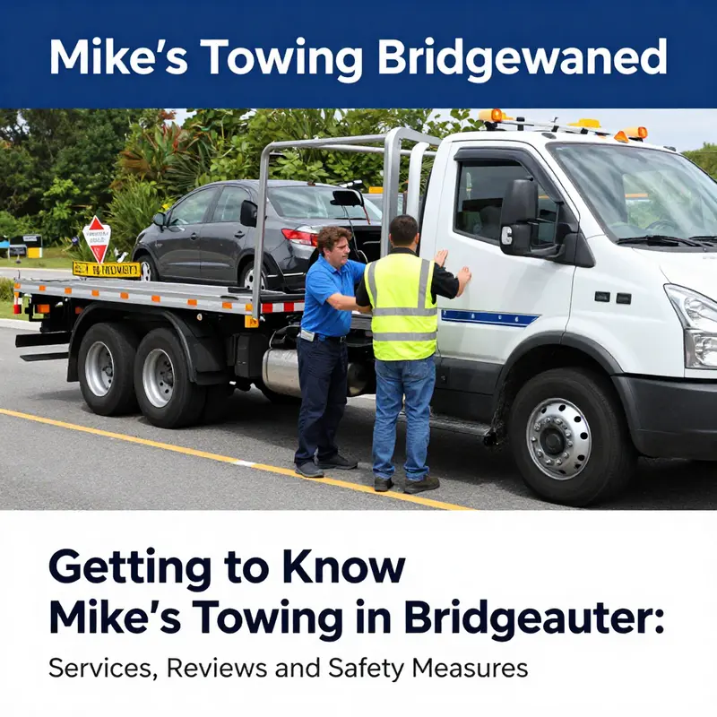 A Mike’s Towing truck ready for service, highlighting the range of towing solutions offered.