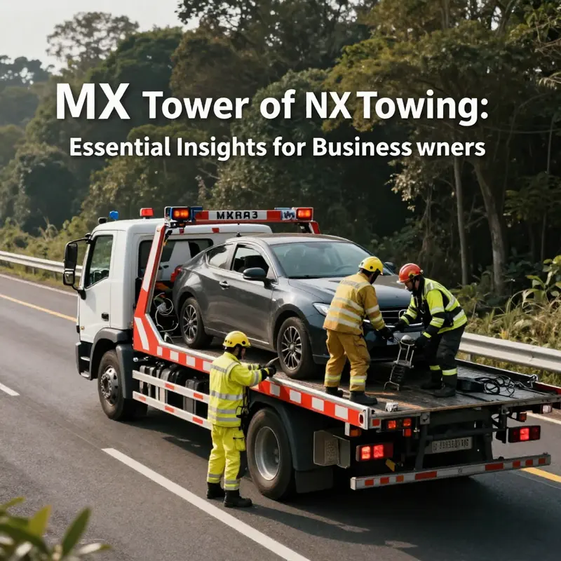 MX towing equipment enhances productivity in agriculture and industrial applications.