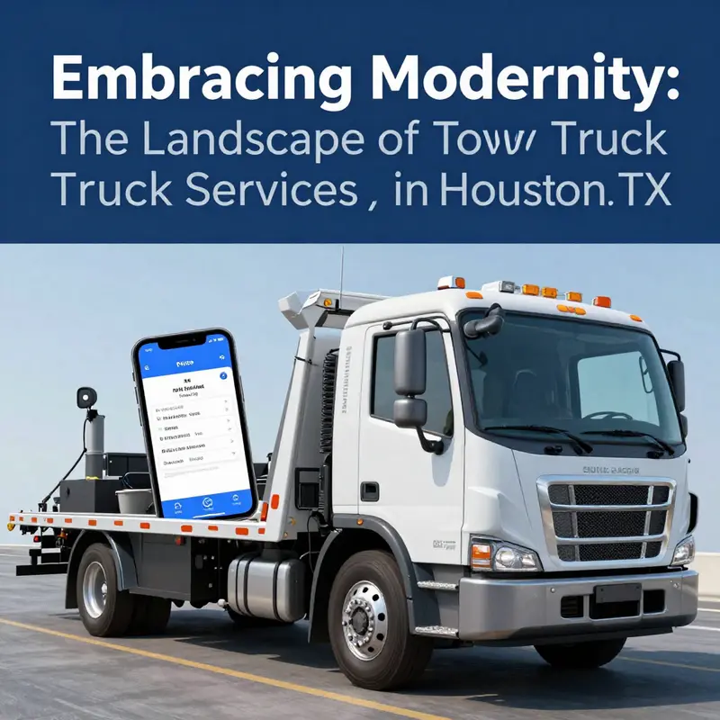 Modern tow trucks utilizing advanced technology for efficient service delivery.