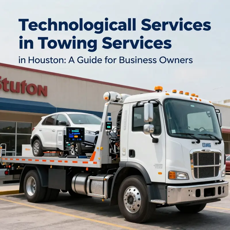 An overview of diverse towing services available in the busy streets of Houston.