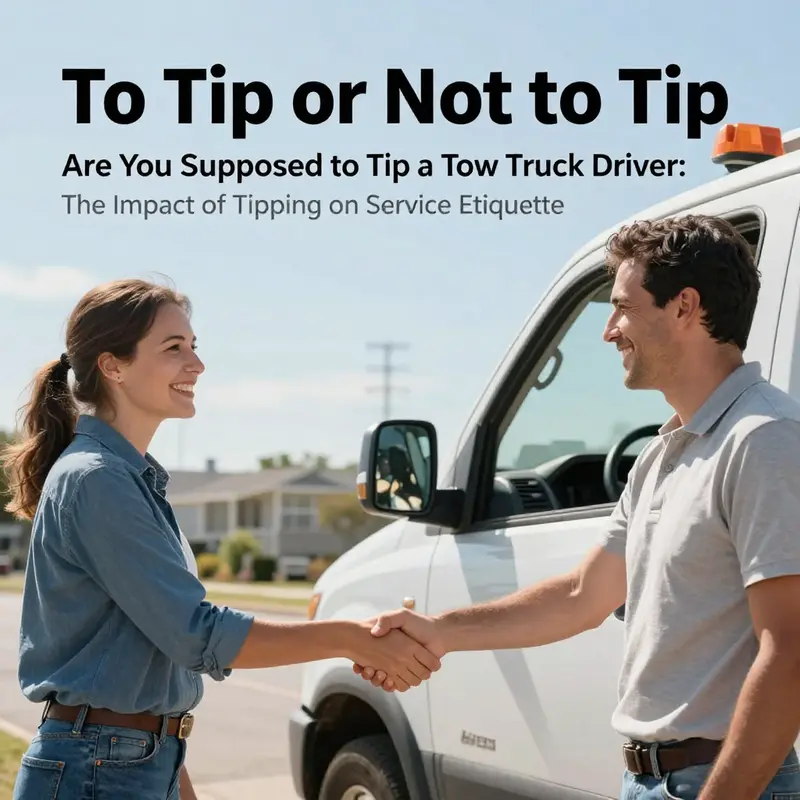 A professional tow truck driver ready to assist, depicting the structured fee services in the towing industry.