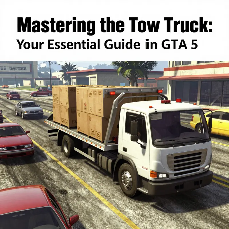 Explore various Tow Trucks available for purchase at Los Santos Customs.
