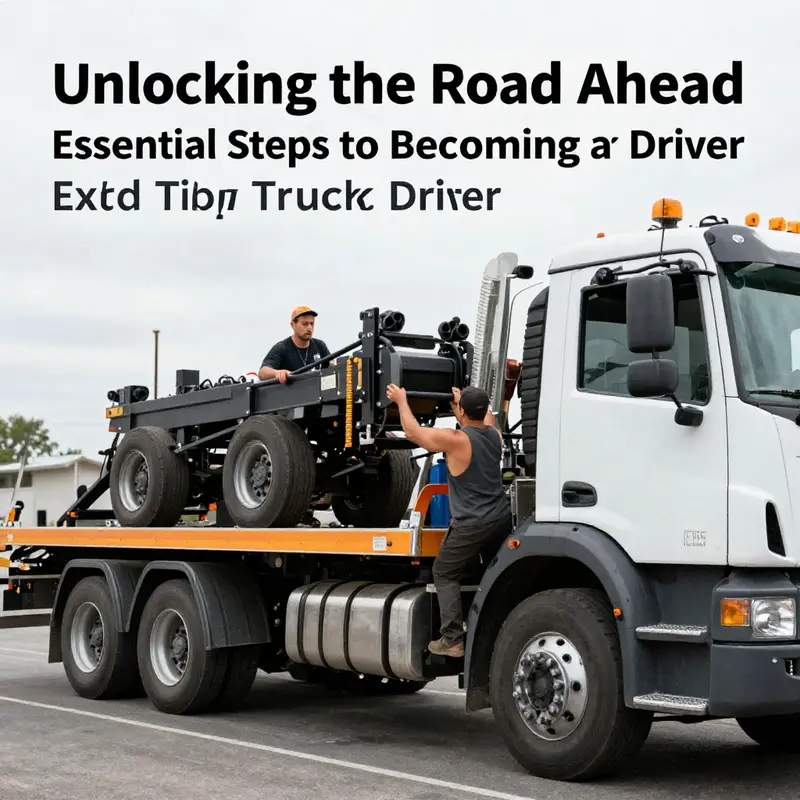 A tow truck driver showcasing necessary licensing credentials.