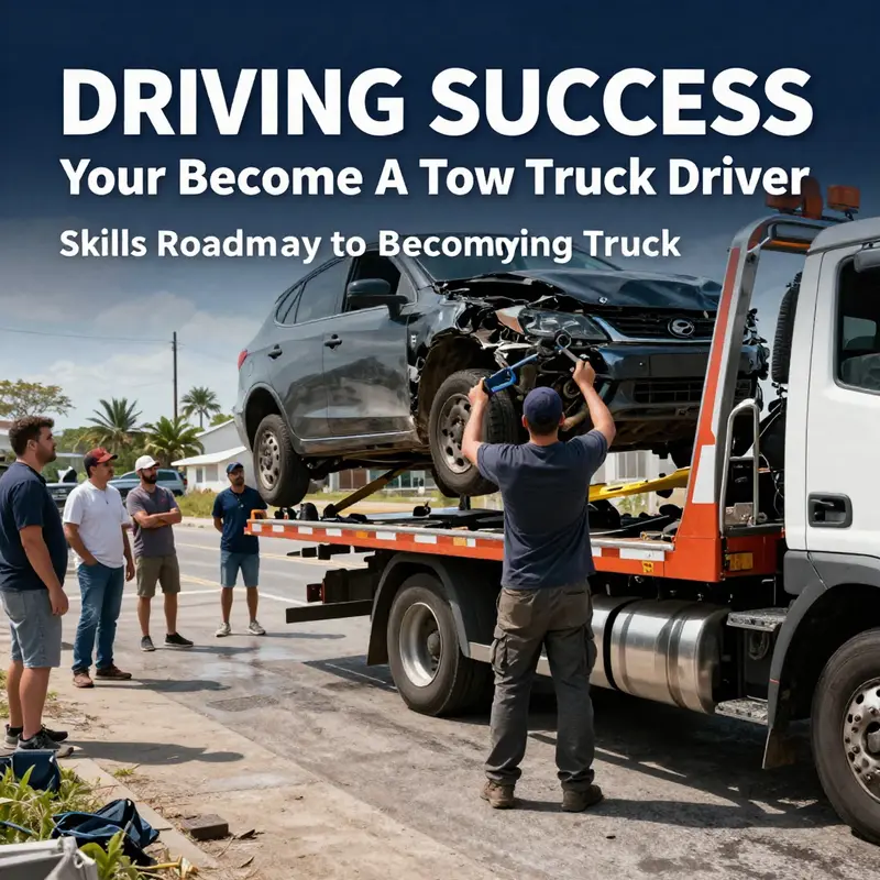Navigating the legal requirements at the DMV to become a certified tow truck driver.