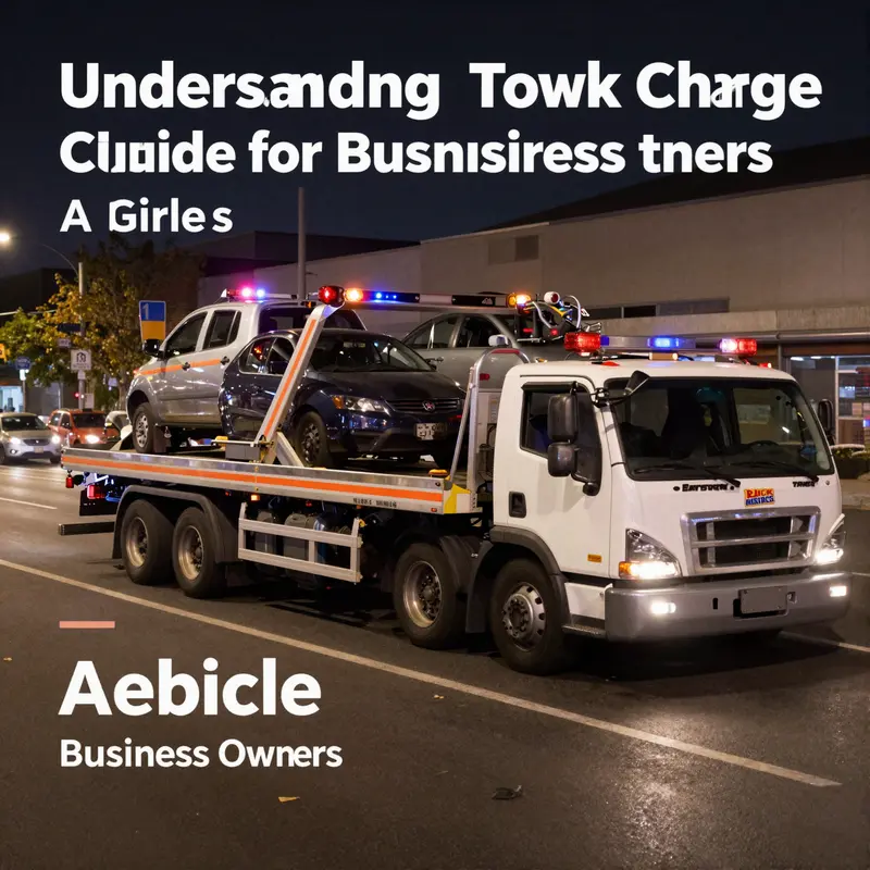 A visual representation of the factors impacting tow truck pricing.
