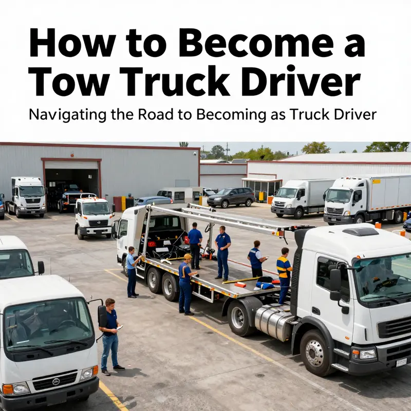 Understanding the age and licensing requirements for aspiring tow truck drivers.