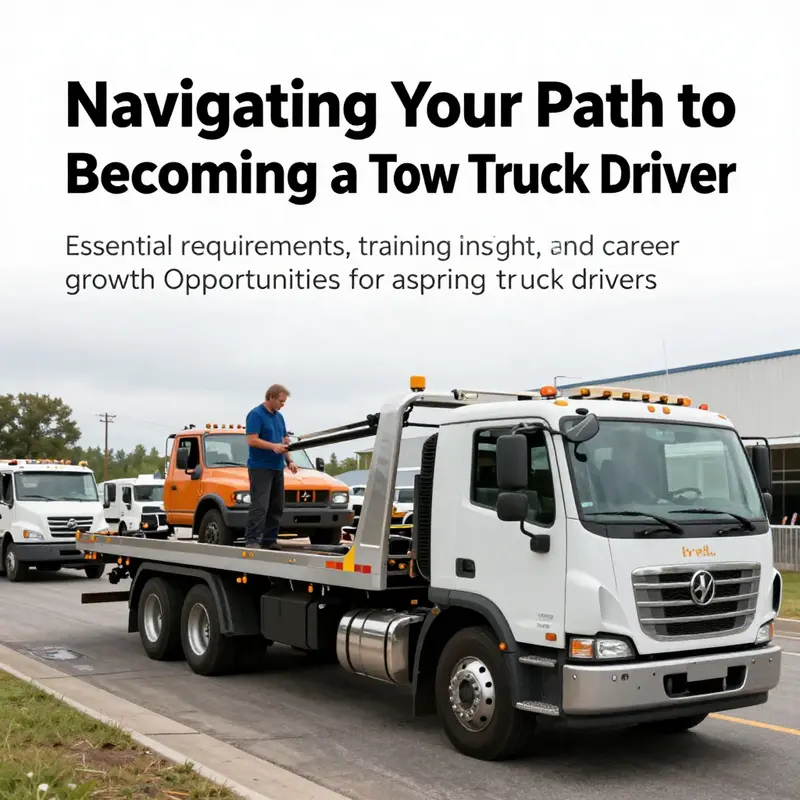 A collection of tow trucks in action, representing various towing operations and the significance of the profession.