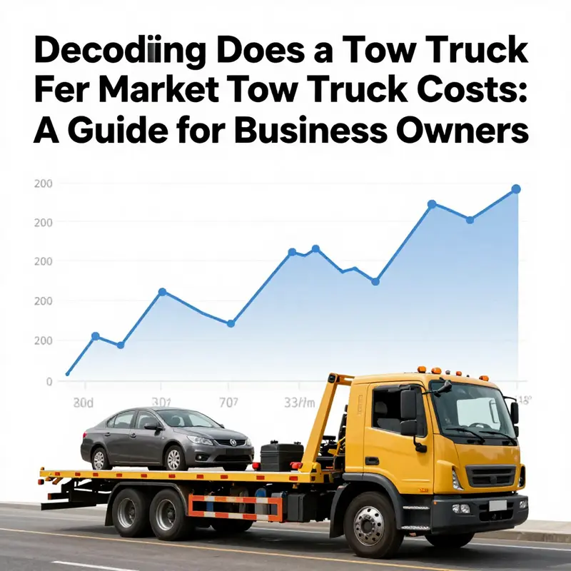 Different types of tow trucks displayed on a highway, illustrating their key features.