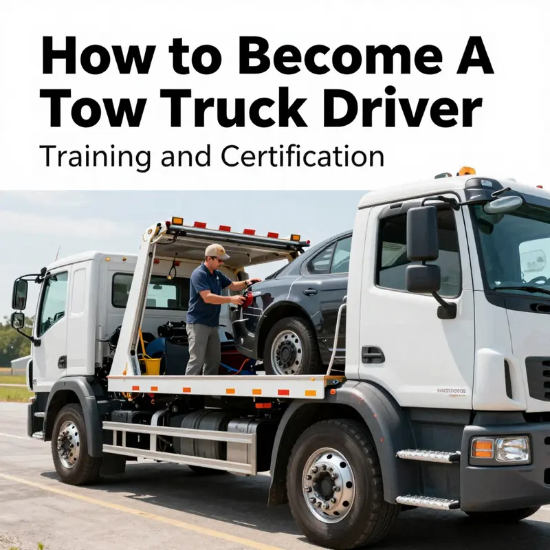 Understanding the age and licensing requirements for aspiring tow truck drivers.
