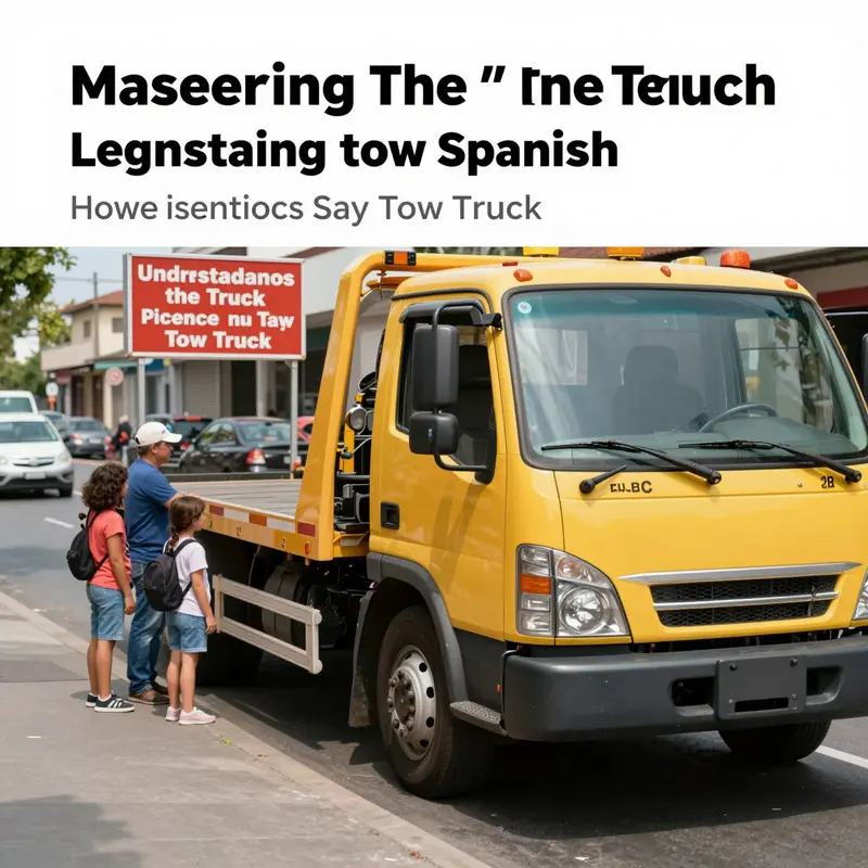 A tow truck ready to serve, showcasing its crucial role in roadside assistance.