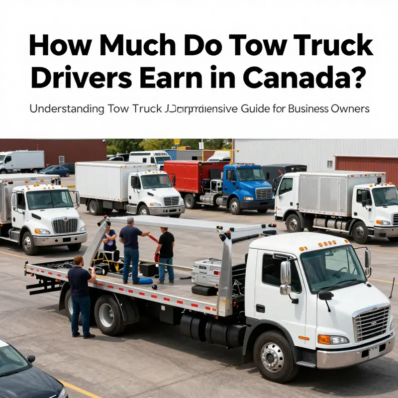 An overview of the Canadian tow truck industry, illustrating the work environment and potential earnings.