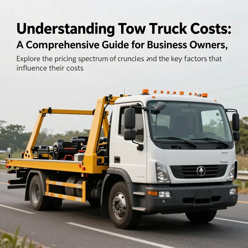 A tow truck actively towing a vehicle on a busy highway, demonstrating its role in roadside assistance.