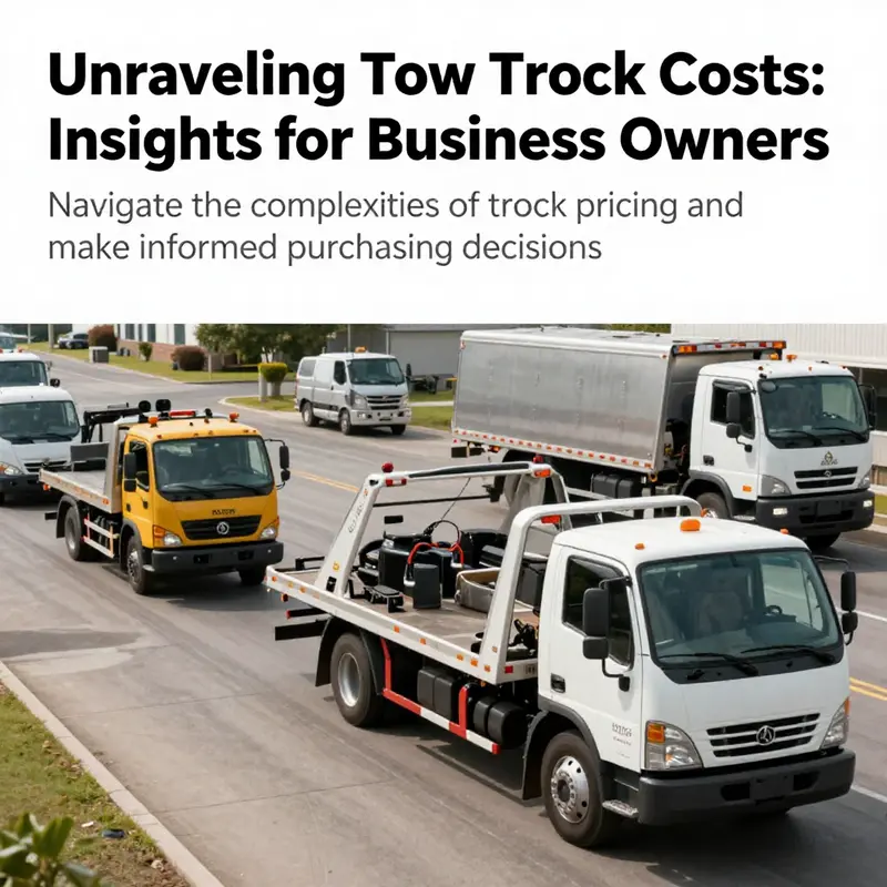 A diverse range of tow trucks operating in different environments, showcasing the breadth of towing services.