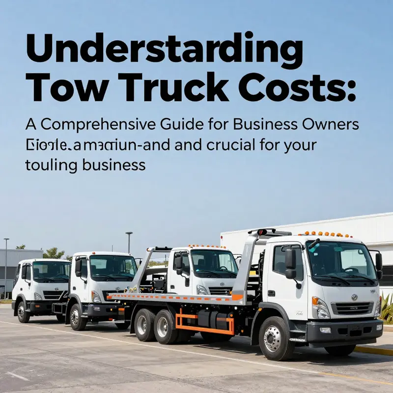 Various types of tow trucks parked together in a yard, showcasing light, medium, and heavy-duty models.