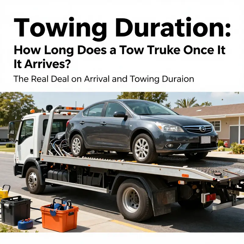 Comparing urban rush and rural waits: tow truck response times vary significantly.