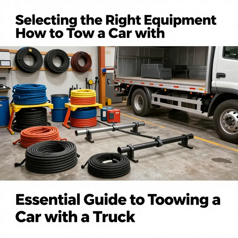 A thorough inspection ensures safety and readiness before towing.