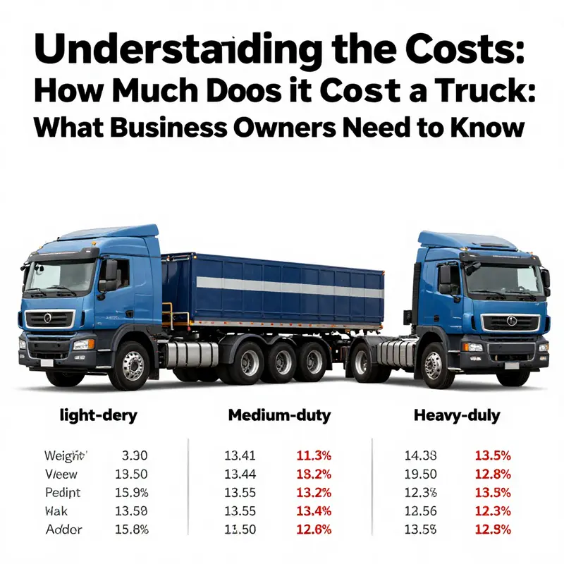 An infographic that distinguishes the towing costs associated with different types of trucks based on their weight and requirements.