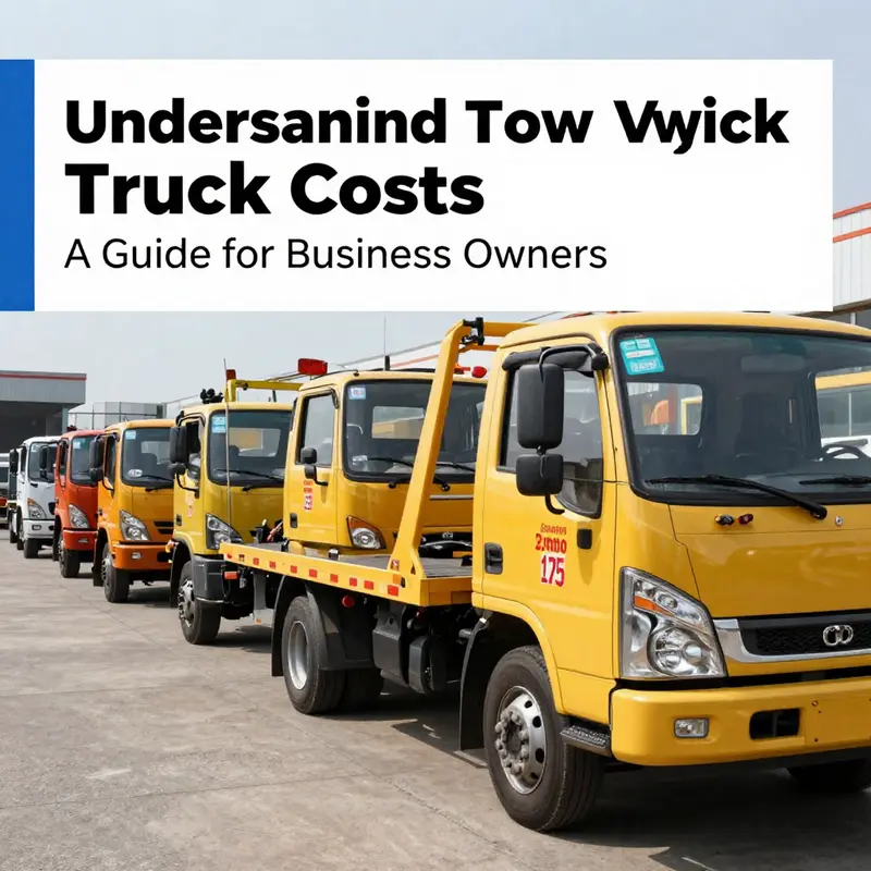 A sleek rotator tow truck on the road, representing various new towing solutions available to business owners.