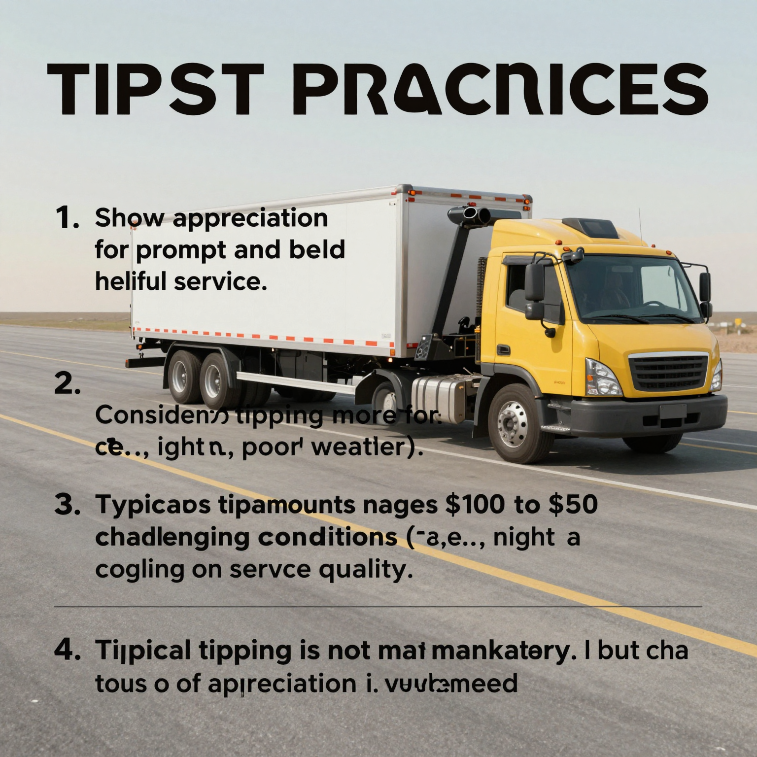 Best Practices for Tipping Tow Truck Drivers
