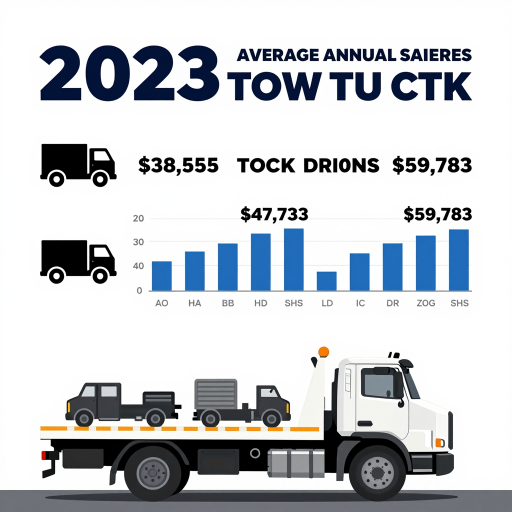 Average Annual Salary of Tow Truck Drivers