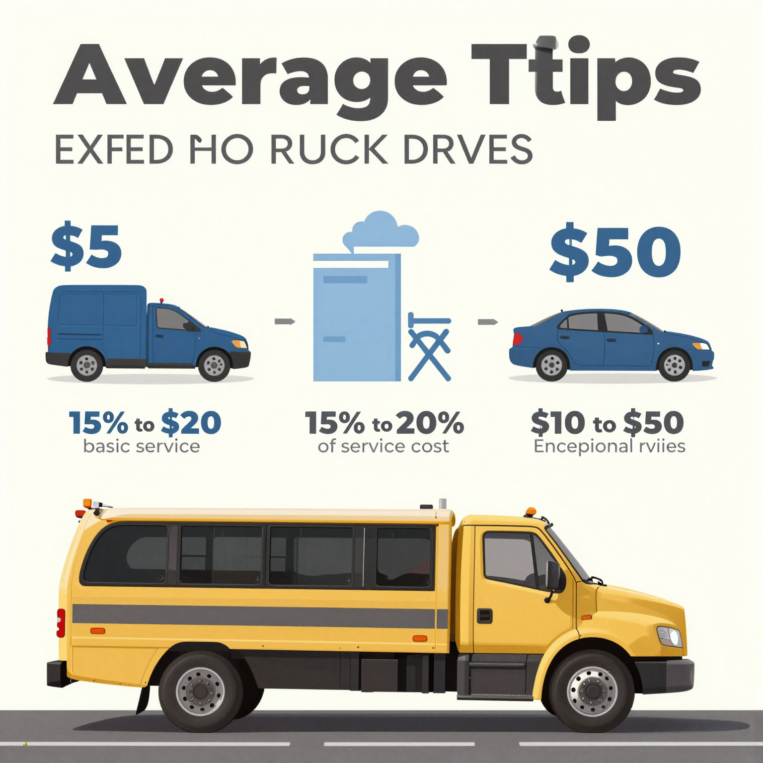 Average Tips for Tow Truck Drivers