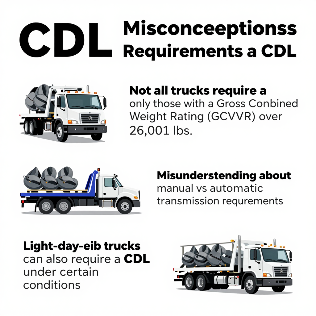 Infographic on CDL Misconceptions