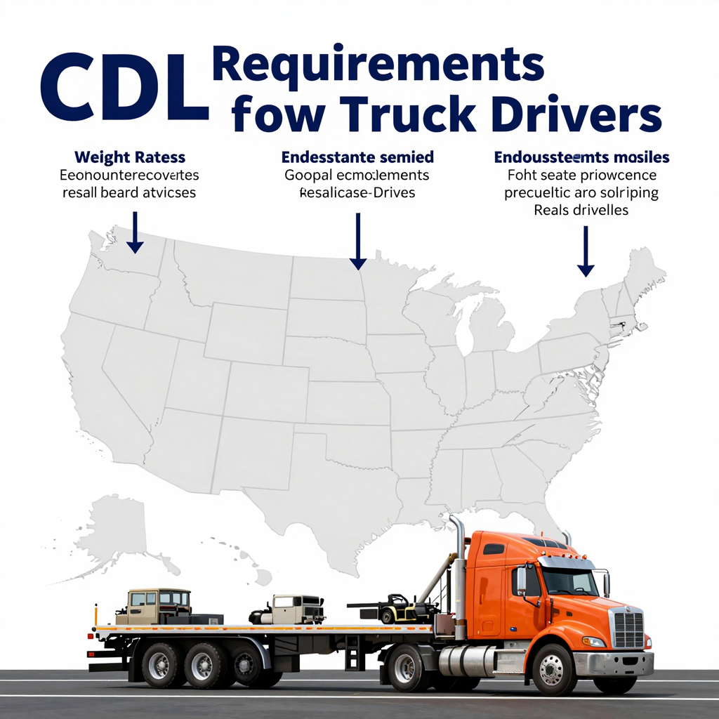 CDL Requirements for Tow Truck Drivers
