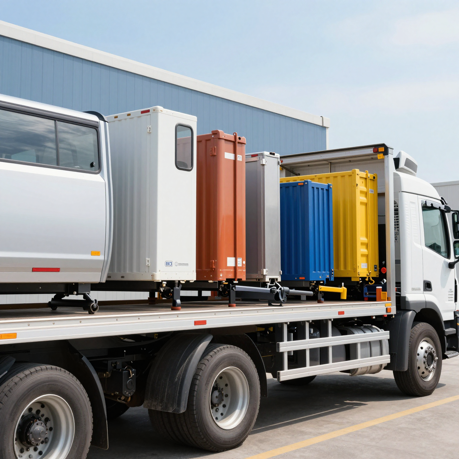 Rental Truck with Tow Hitch